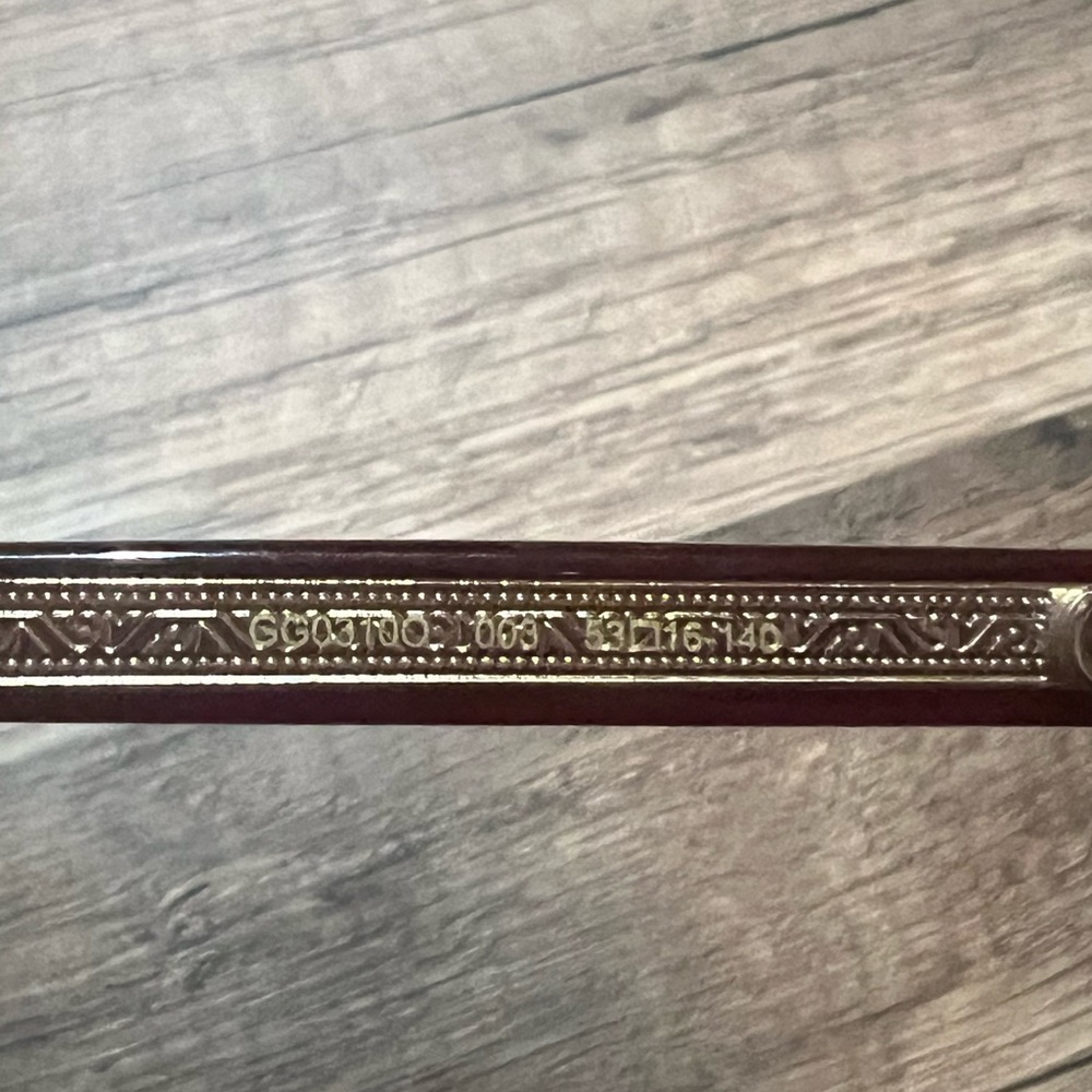 Authentic Gucci Eyeglass Frame GG0310O - Picture 5 of 5